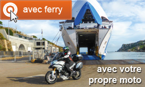 Séjour moto en Corse avec ferry